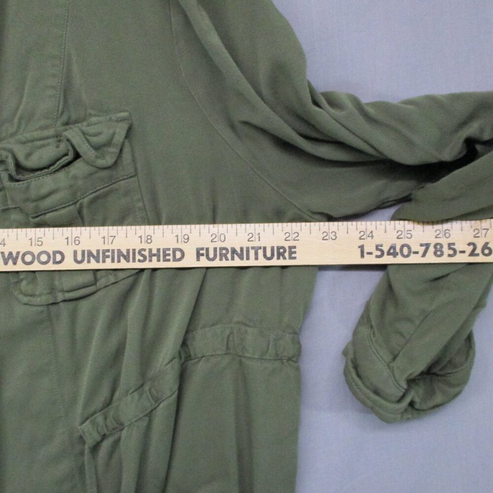 Torrid Tunic Open Top Quarter Sleeve W/ Pockets Army Green Women Size‎ | 1 - Picture 7 of 14